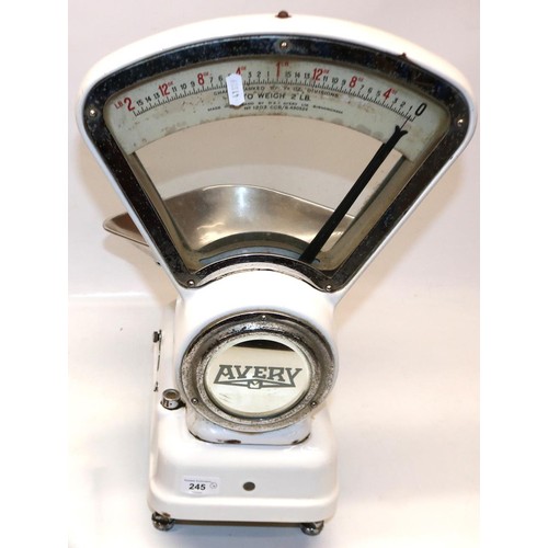 245 - Set of Avery 2lbs weighing scales