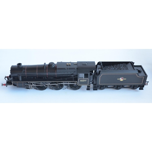 63 - Hornby OO gauge Digital Sound R2895XS BR Black 5 45377 with fitted DCC Sound. Model in near mint con... 