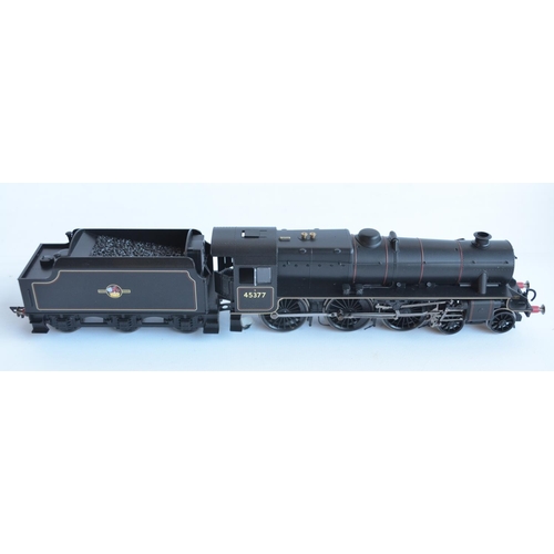 63 - Hornby OO gauge Digital Sound R2895XS BR Black 5 45377 with fitted DCC Sound. Model in near mint con... 