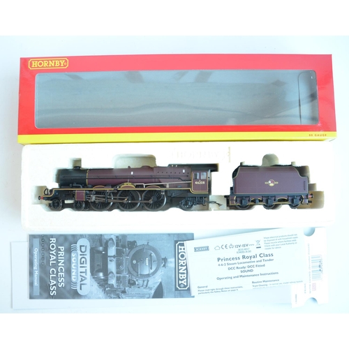 66 - Hornby OO gauge Digital Sound R2990XS BR Princess Class 46208 