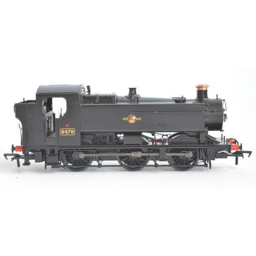 74 - Bachmann OO gauge 35-027SF 94XX Class Pannier Tank Locomotive 9479 BR Black Late Crest with factory ... 