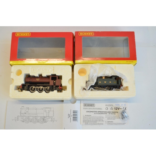 82 - Four boxed OO gauge electric steam train models to include Hornby R2740 WPR 0-6-0ST Loco 16 (model m... 