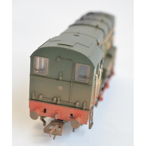 102 - Two OO gauge electric diesel locomotive models, both with weathered finishes to include Heljan Item ... 