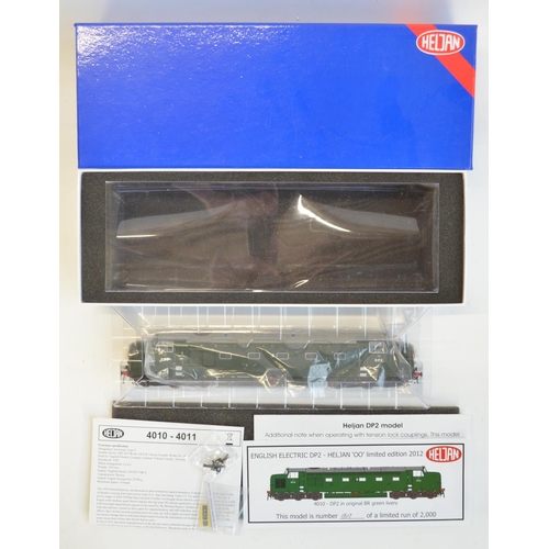 105 - Heljan OO gauge limited edition Item 40101 DP2 prototype in early BR green livery, 1517/2000 in mint... 