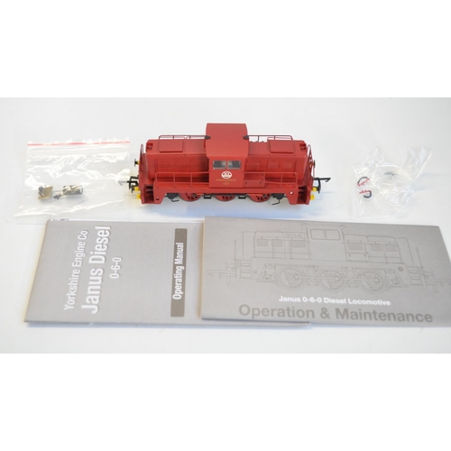 112 - Four OO gauge electric diesel train models to include Bachmann Junior 30-915 0-6-0 shunter 