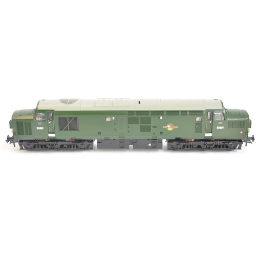 115 - Bachmann OO gauge 21DCC Ready 32-782 Class 37/0 Diesel locomotive model D6801 BR green livery in nea... 