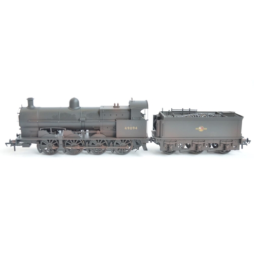 122 - Bachmann OO gauge 31-479 weathered Class G2A 49094 BR black late crest in near mint condition with i... 