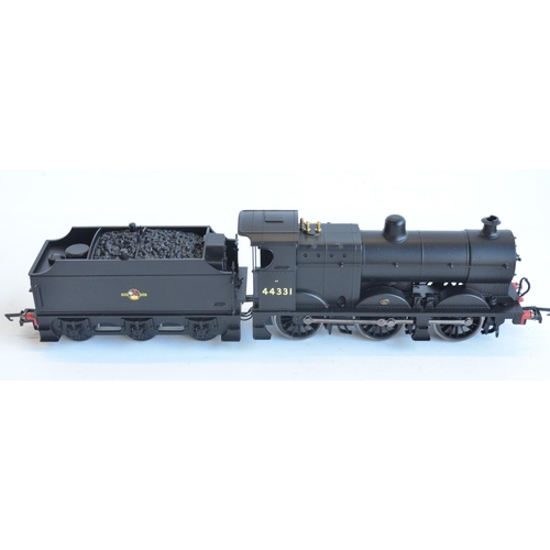 126 - Three OO gauge electric steam train models to include Hornby R3031 BR Fowler 0-6-0 Class 4F 44331 (m... 