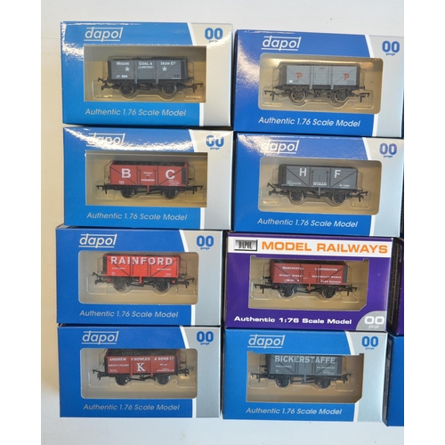 136 - Twenty boxed OO gauge limited edition goods wagons from Dapol, mostly colliery related. All contents... 