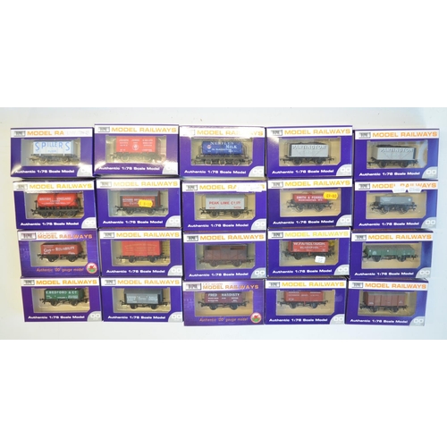 138 - Twenty boxed OO gauge goods wagons from Dapol to include weathered examples. All contents mint/unuse... 