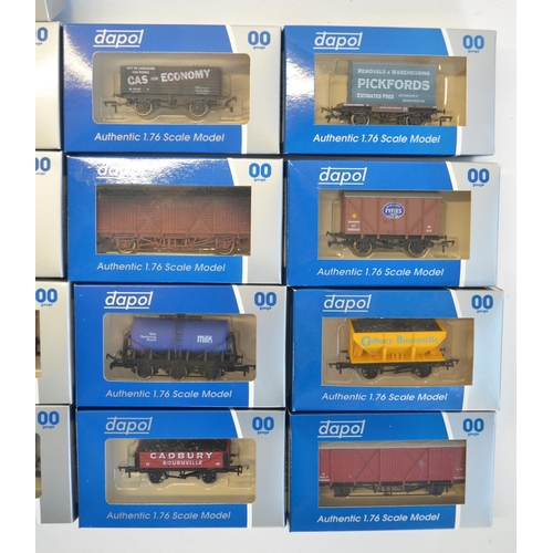 139 - Twenty one boxed OO gauge goods wagons from Dapol to include weathered examples. All contents mint/u... 