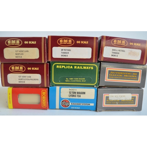 144 - Collection of OO gauge rolling stock models from Hornby, Dapol, Airfix and Mainline, box contents mo... 