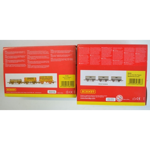 144 - Collection of OO gauge rolling stock models from Hornby, Dapol, Airfix and Mainline, box contents mo... 