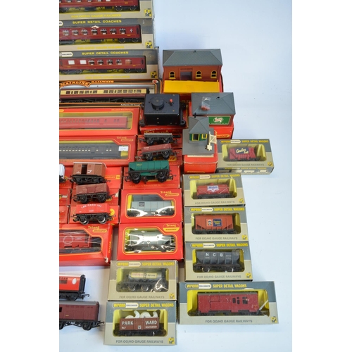 152 - Extensive collection of vintage Tri-ang, Tri-ang Hornby and Wrenn Railways OO gauge rolling stock, a... 