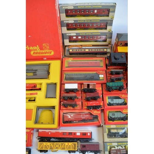 152 - Extensive collection of vintage Tri-ang, Tri-ang Hornby and Wrenn Railways OO gauge rolling stock, a... 