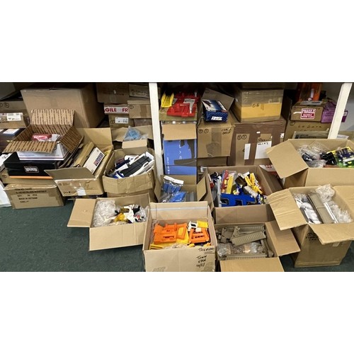 1285 - Very large collection of Takara Tomy Japanese import trains, track, playset parts, etc. (qty)