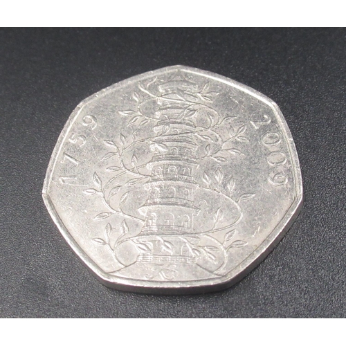 402 - 2009 Kew Garden 50p coin