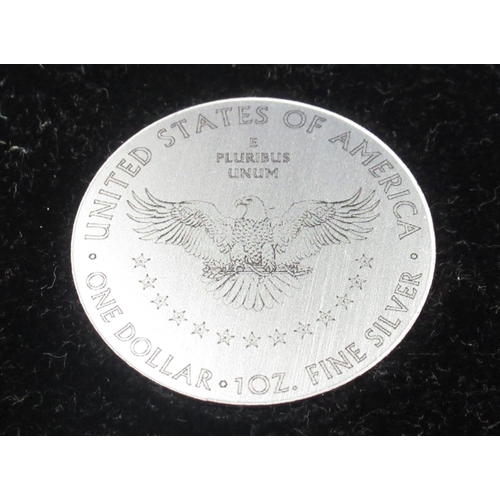 428 - The 35th Anniversary of the U.S Eagle Two Coin Silver Set, Limited Edition of 999 sets