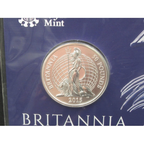 429 - Royal Mint Britannia 2015 UK £50 Fine Silver Coin