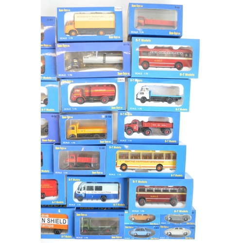 180 - Forty boxed 1/76 scale OO gauge diecast model vehicles from Base-Toys (B-T Models) to include trucks... 