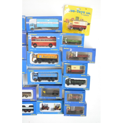 181 - Thirty seven boxed 1/76 scale OO gauge diecast model vehicles from Base-Toys (B-T Models) to include... 