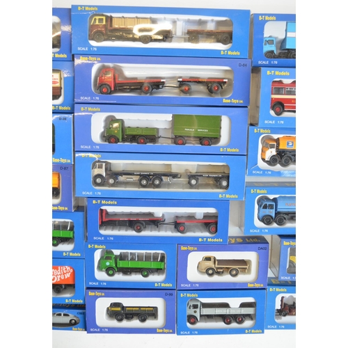 181 - Thirty seven boxed 1/76 scale OO gauge diecast model vehicles from Base-Toys (B-T Models) to include... 