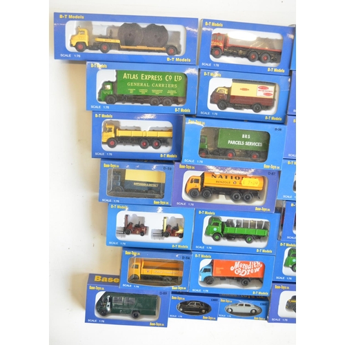 181 - Thirty seven boxed 1/76 scale OO gauge diecast model vehicles from Base-Toys (B-T Models) to include... 