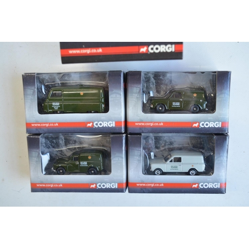 184 - Thirty boxed 1/76 scale OO gauge diecast Trackside model vehicles/vehicle sets from Corgi and Lledo ... 