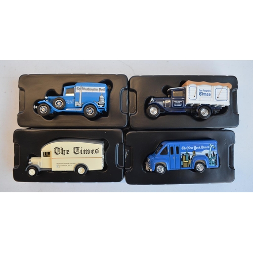 232 - Ten Matchbox Collectibles 'The Power Of The Press' diecast themed vehicle models incl. MSM01 Mica Sp... 