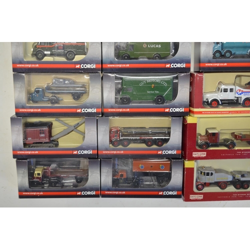 188 - Twenty six boxed 1/76 scale OO gauge diecast Trackside model vehicles/vehicle sets from Corgi and Ll... 