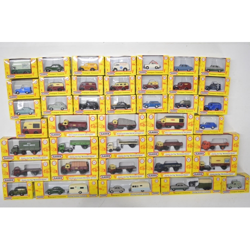 190 - Forty one boxed 1/76 scale OO gauge diecast vehicle models from Classix Transport Treasures to inclu... 