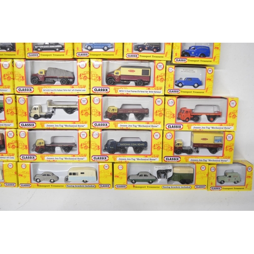 190 - Forty one boxed 1/76 scale OO gauge diecast vehicle models from Classix Transport Treasures to inclu... 