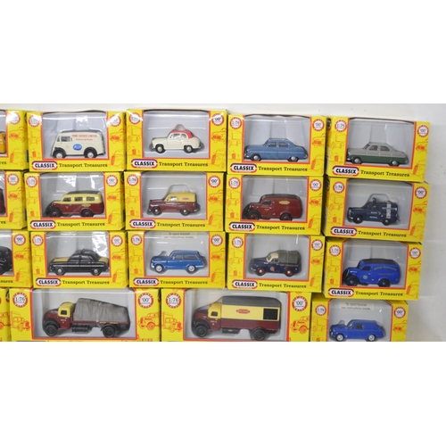 190 - Forty one boxed 1/76 scale OO gauge diecast vehicle models from Classix Transport Treasures to inclu... 