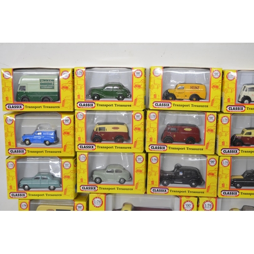 190 - Forty one boxed 1/76 scale OO gauge diecast vehicle models from Classix Transport Treasures to inclu... 