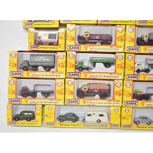 190 - Forty one boxed 1/76 scale OO gauge diecast vehicle models from Classix Transport Treasures to inclu... 