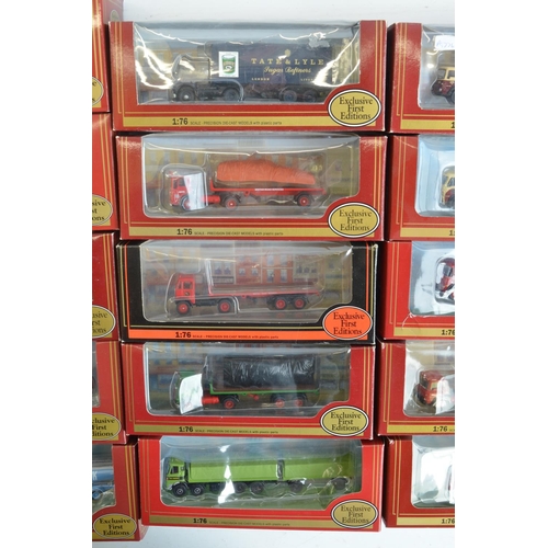 193 - Twenty five 1/76 scale OO gauge boxed commercial vehicle models from Exclusive First Editions (EFE) ... 