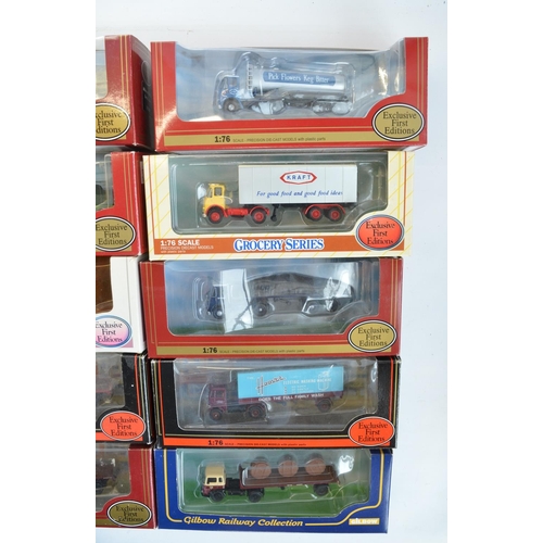 194 - Twenty nine 1/76 scale OO gauge boxed diecast vehicle models, 23 from Exclusive First Editions (EFE)... 