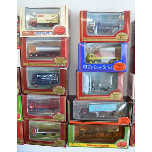 194 - Twenty nine 1/76 scale OO gauge boxed diecast vehicle models, 23 from Exclusive First Editions (EFE)... 