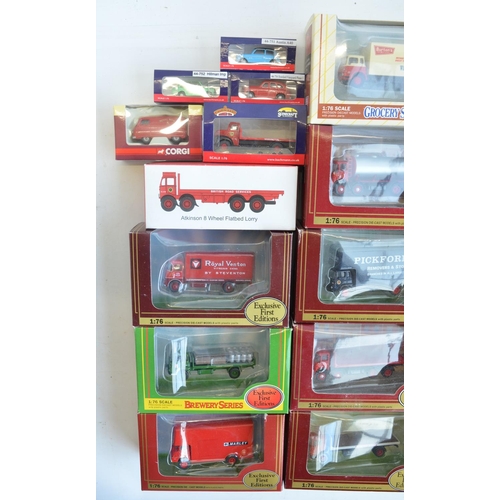 194 - Twenty nine 1/76 scale OO gauge boxed diecast vehicle models, 23 from Exclusive First Editions (EFE)... 