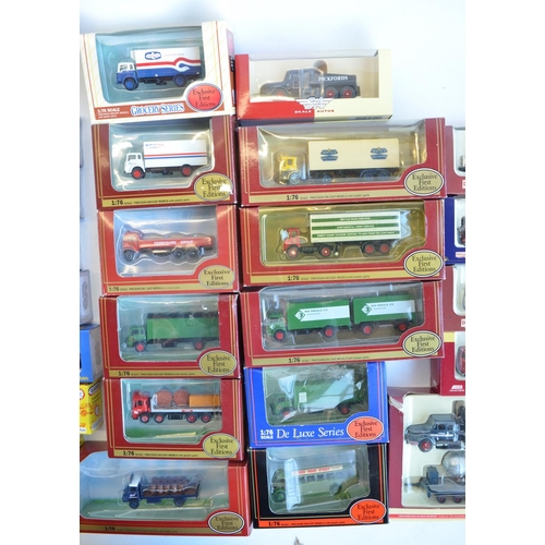 198 - Forty three 1/76 scale OO gauge boxed diecast vehicle models from various manufacturers to include C... 