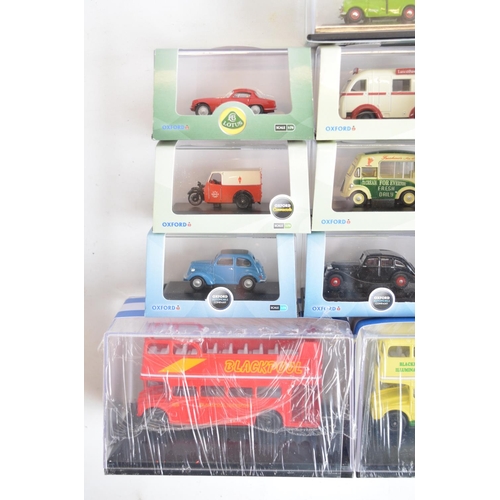 212 - Thirty six boxed 1/76 scale OO gauge diecast vehicle models from Oxford Diecast to include Commercia... 