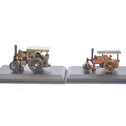 216 - Five 1/76 scale OO gauge diecast models from The Great Dorset Steam Fair 2010-2014 by Oxford Diecast... 