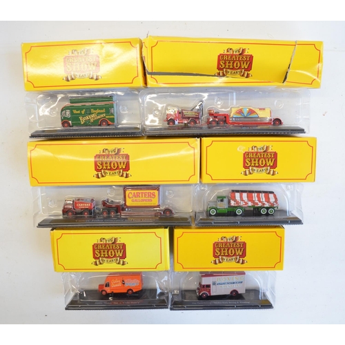 217 - Collection of 1/76 scale OO gauge Circus related diecast model vehicles to include 20 Atlas Editions... 