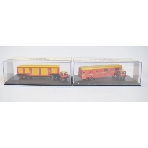 217 - Collection of 1/76 scale OO gauge Circus related diecast model vehicles to include 20 Atlas Editions... 