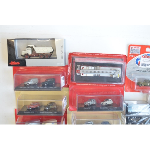 223 - Twenty eight boxed diecast 1/87 scale OO gauge vehicle models from BUB, Brekina, Schuco, Norev, Neo,... 