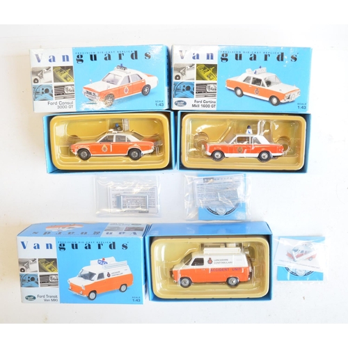 225 - Collection of boxed diecast model vehicles from Corgi, Lledo and Corgi Vanguards 1/43 (Police) to in... 