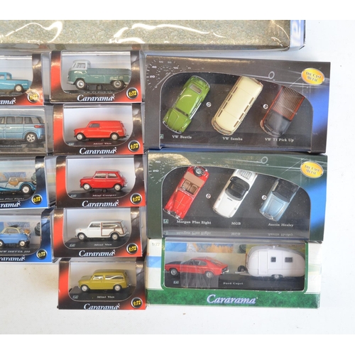 226 - Twenty six boxed diecast 1/72 scale vehicle models from Cararama/Hongwell to include 4x multi vehicl... 