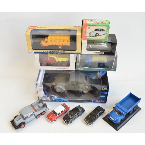 227 - Four boxed diecast 1/43 scale model vehicles to include Start Scale Models SSM1368 Tatra 805 