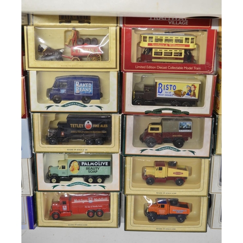 235 - Collection of Lledo, Oxford and Matchbox diecast model vehicles, contents mostly mint/near mint, box... 