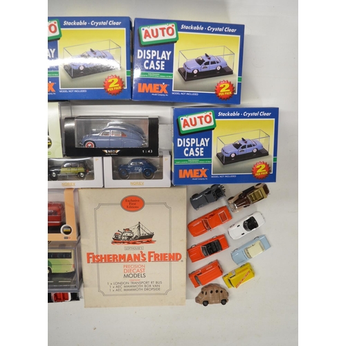 237 - Mixed lot of mostly diecast model vehicles, various manufacturers and scales to include Oxford Dieca... 